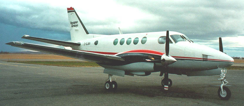 Voyageur Airways' Medivac King Air